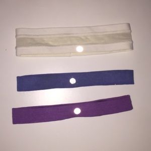 3 Lululemon headbands